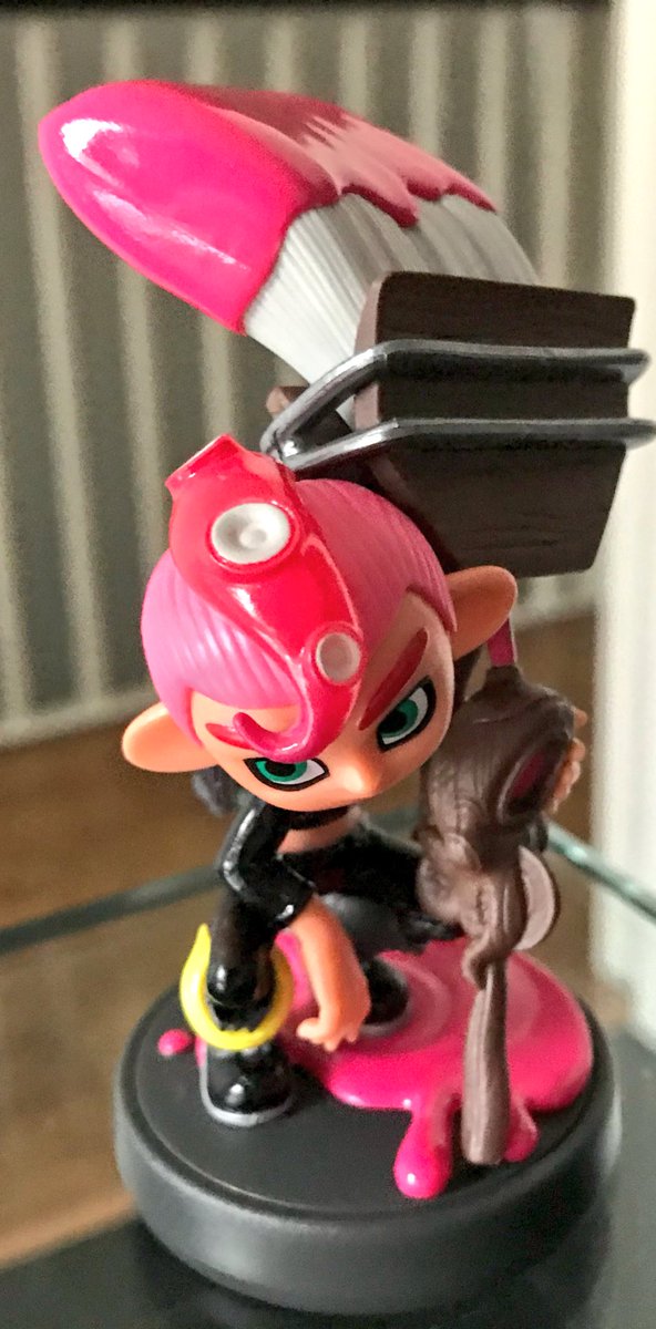 wootton120's tweet photo. Today I got the octoling Amiibos! 😄 #NintendoSwitch #Nintendo #Splatoon2 #Splattoon https://t.co/IXSxwD7UdK
