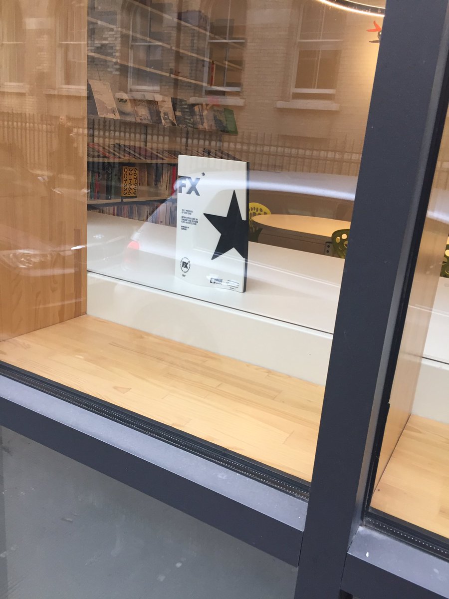 CSS_Graham's tweet image. Spotted in town, another proud recipient of a Corian FX Design award.
