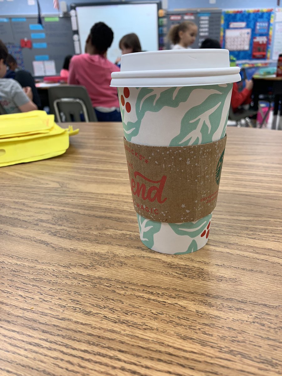 When your students are quietly working on morning work and <a href="/MrsSchroeck/">Mrs. Katie Schroeck</a> brings you coffee in the morning, you know it’s going to be a great day! Happy Friday 🤗 #sles19 <a href="/SeldensLanding/">seldens.landing.es</a>