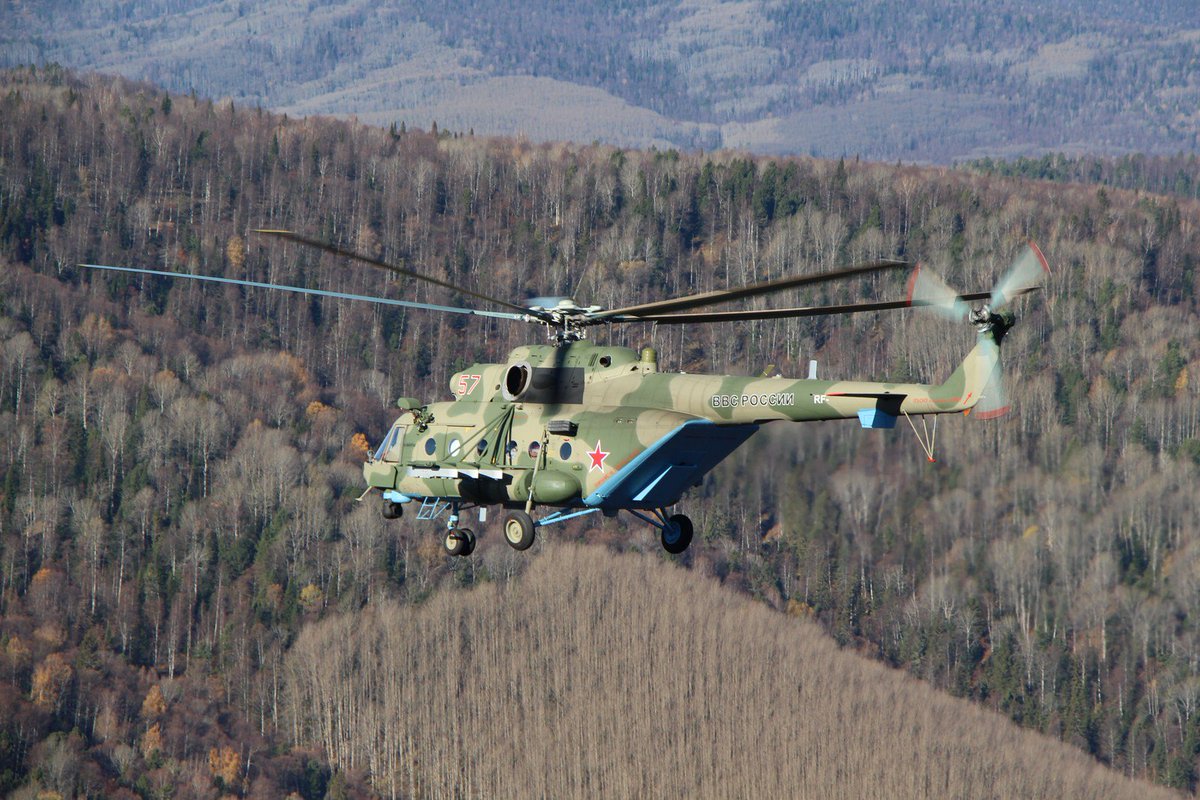 Ми 8 в горах Ми 8 в горах