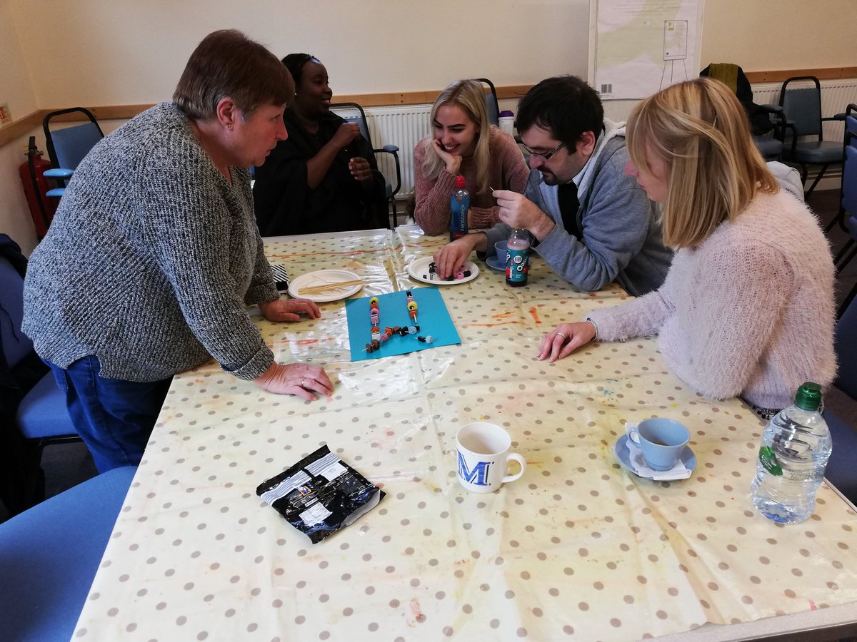 Isobel Clough (@isobel_clough) on Twitter photo FC Away Day - team building exercise to start the day around communication, led by the OT staff. Designing a liquorice allsorts model #OTWeek2018 @Lou_B_Lou_1984 <a href="/CarolineHadlan1/">Caroline Hadland</a> <a href="/Daniela99383823/">DanielaG</a> <a href="/ElftOt/">ELFT Occupational Therapy Services</a> FC Away Day - team building exercise to start the day around communication, led by the OT staff. Designing a liquorice allsorts model #OTWeek2018 @Lou_B_Lou_1984 <a href="/CarolineHadlan1/">Caroline Hadland</a> <a href="/Daniela99383823/">DanielaG</a> <a href="/ElftOt/">ELFT Occupational Therapy Services</a>