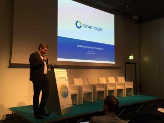 Coverholder presenting in #milano at the #salonepagamenti2018 today as one of the winning #startups of Digital Magics #fintech and #insurtech programme.