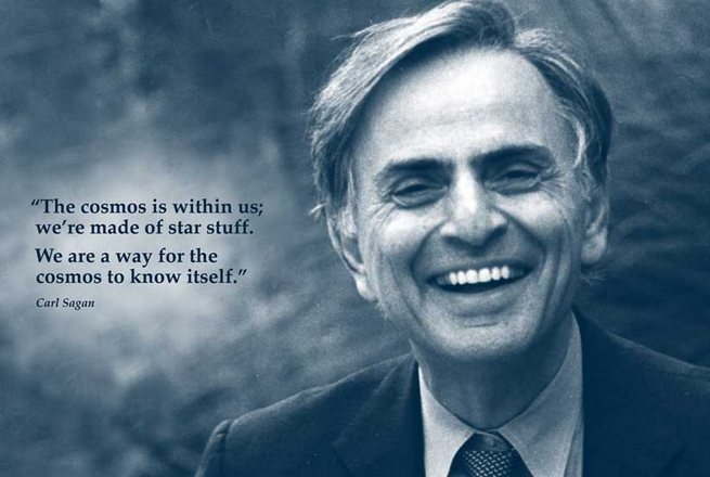 Happy birthday, Carl Sagan. Thank you for inspiring curiosity and love of the universe in so many. 