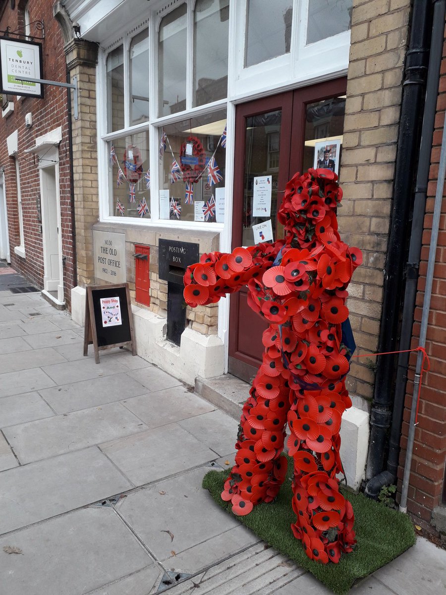 Wonderful display in #Tenburywells this morning whilst visiting @OnTheMarketCom clients. #lestweforget #poppyappeal #exarmedforces #realestate #sales #advertising #property #agents #rentals #estateagents #lettings #portals #propertyportals