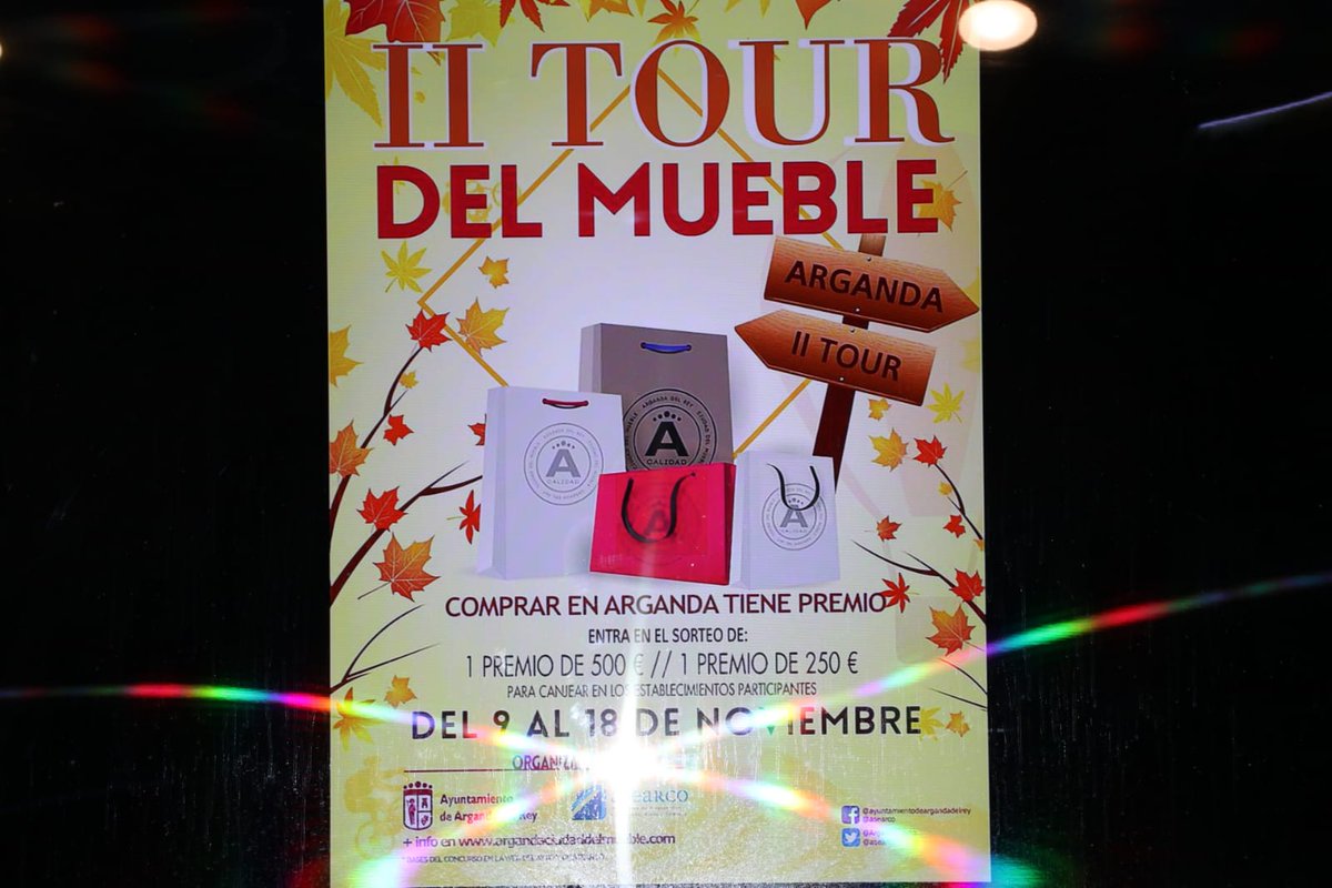 Arganda_Ayto's tweet image. El concejal de Desarrollo Local y Turismo Irenio Vara, acaba de inaugurar el II Tour del Mueble de Arganda del Rey, en colaboración con ASEARCO y en el que participan 28 establecimientos. Más información facebook @Arganda_Ayto