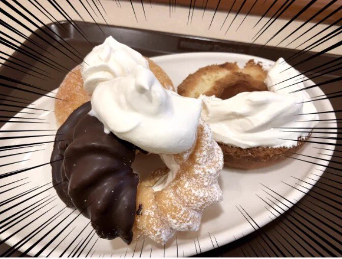 知っておくと得をする？ミスドの一部店舗でホイップクリームを追加できる！