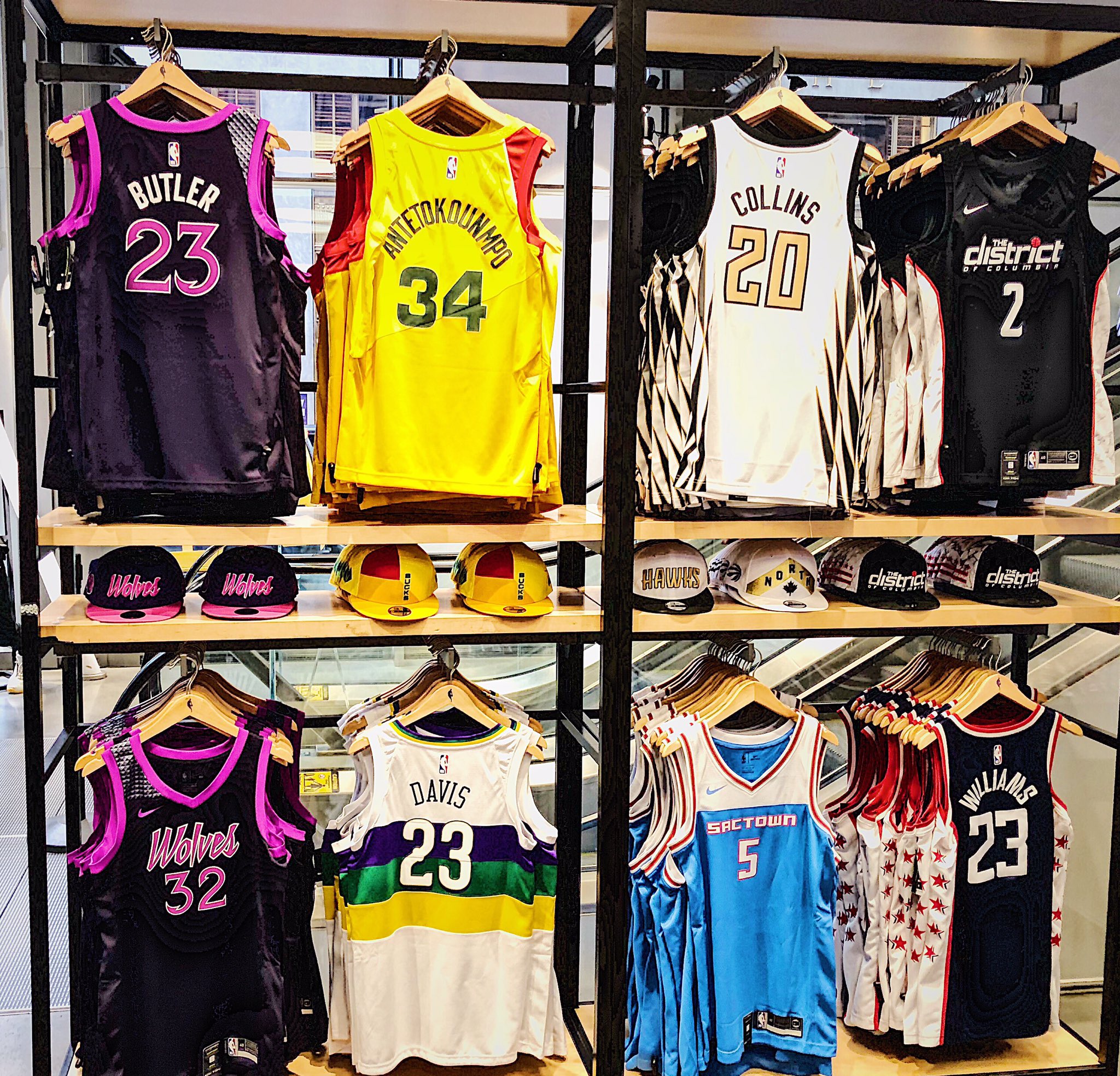 NBA Store on X: 🆕'City Edition' collection hits the shelves @NBASTORE  NYC!  / X