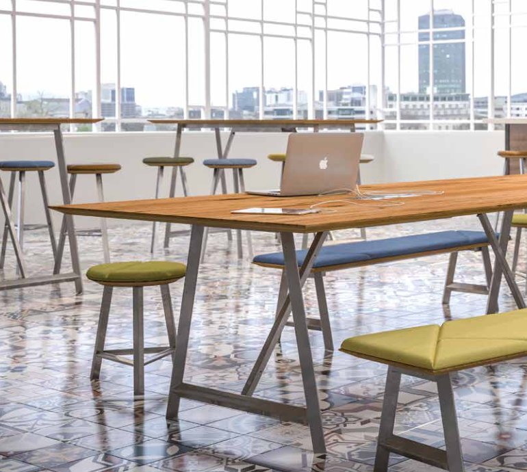 GenesysOffice's tweet image. Relic Bench Table - new product on our site. bit.ly/2OxKqZJ #office #new #benchtable #officetable #stool #poseurheighttable #highstool #benchseating