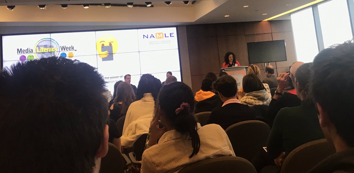 Thrilled to represent #22x20 at this morning’s #MediaLitWk event! #mlw18