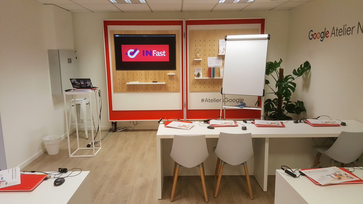 Atelier #numerique de <a href="/Google/">Google</a> aujourd'hui à #Rennes  
"Simplifier vos ventes avec le numérique" ☑️
Merci pour l'accueil et à bientôt ! ♾