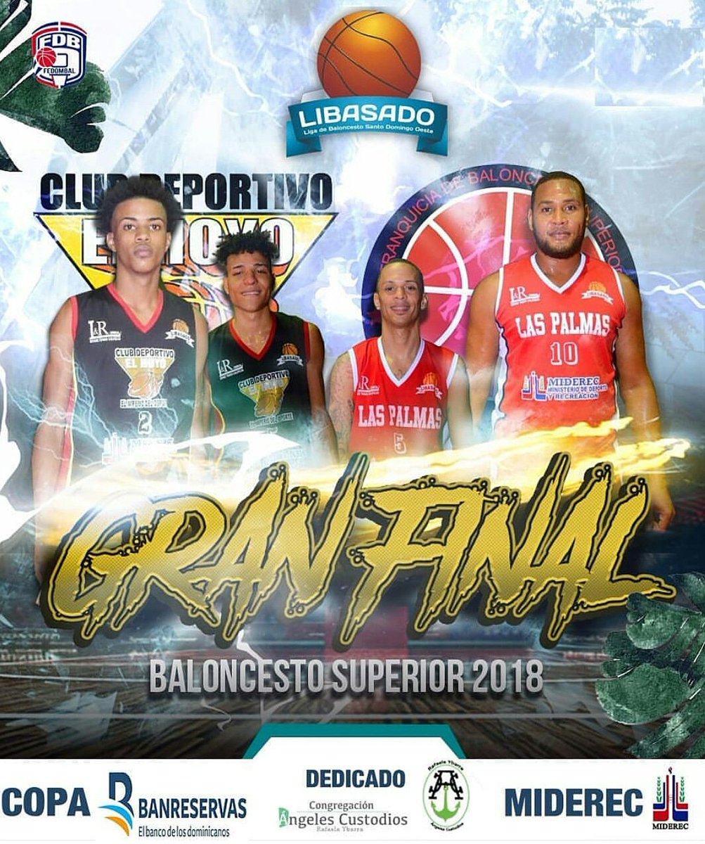 #LaRevancha Hoy a las 8:00 de la noche inicia La Gran Final del Torneo de Baloncesto Superior Libasado 2018.