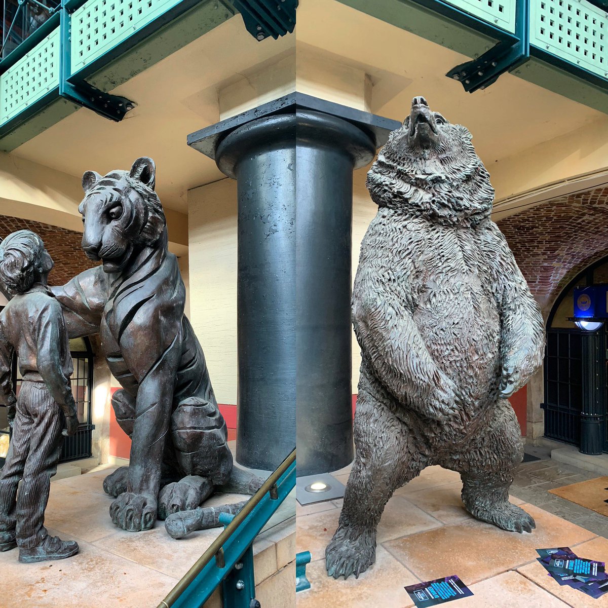 exactlyzero's tweet image. We enjoyed our time at @Introducing18 some really insightful stuff and good panels. And great to meet Lauren from @BBC6MorningShow -  but best of all were the bear and tiger ... alas no Lions!