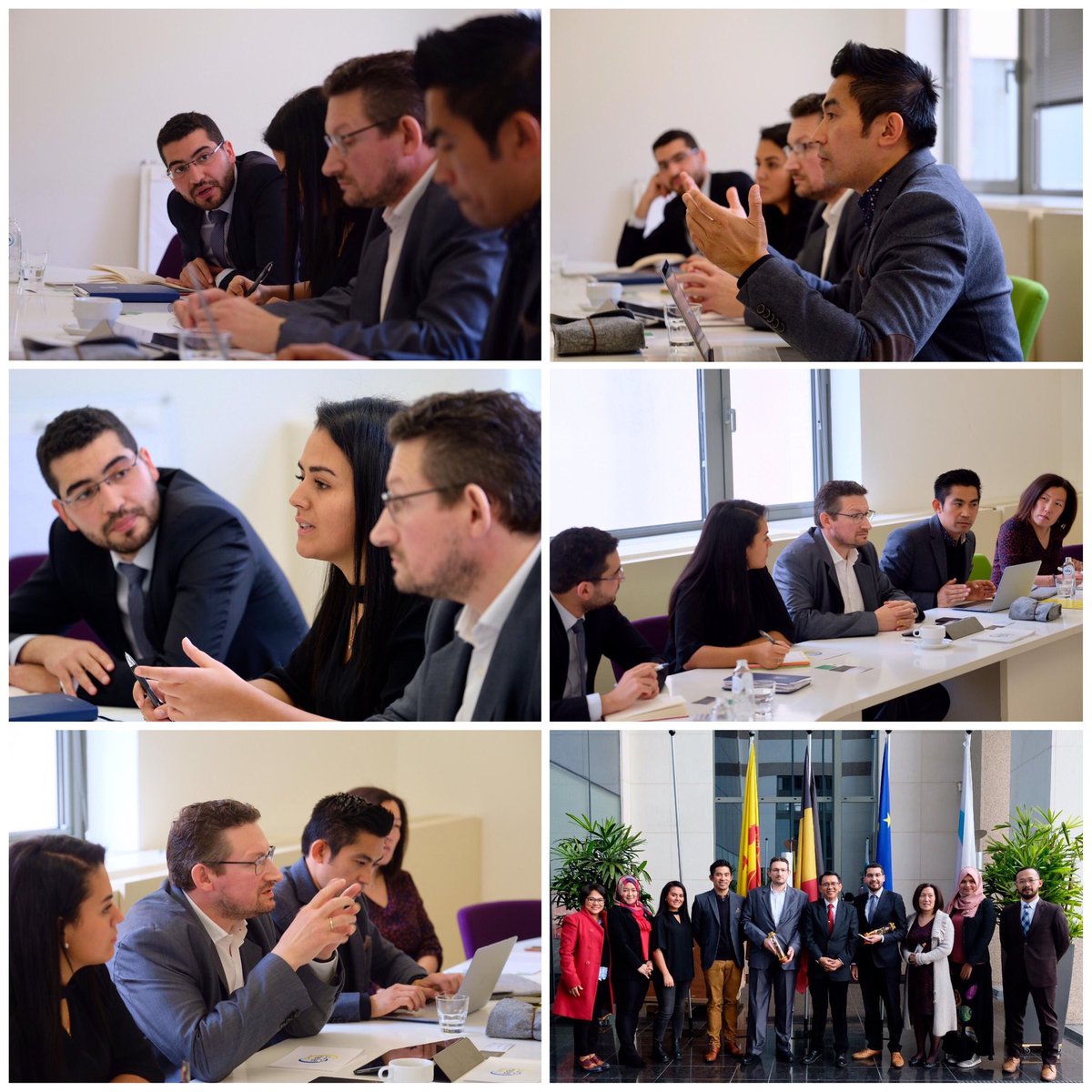 Economic mission of the Province of #WestJava, #Indonesia in #Wallonia, Region of #Belgium. Day 4 - Working groups for discussing the implementation plan of the bilateral cooperation agreement between Region and Province, to the benefit of our respective companies &amp; operators🇧🇪🇮🇩