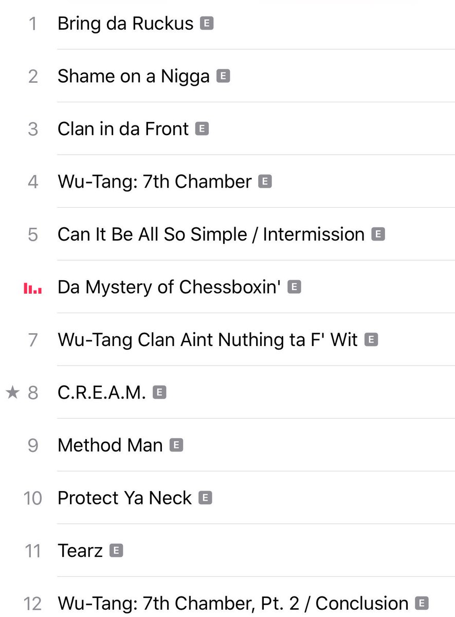 These 12 songs came out 25 years ago. Hiphop was forever changed and I can’t emphasize enough the impact this album had on my life. #25YearsOfWu #EnterThe36Chambers #WuTangClan
