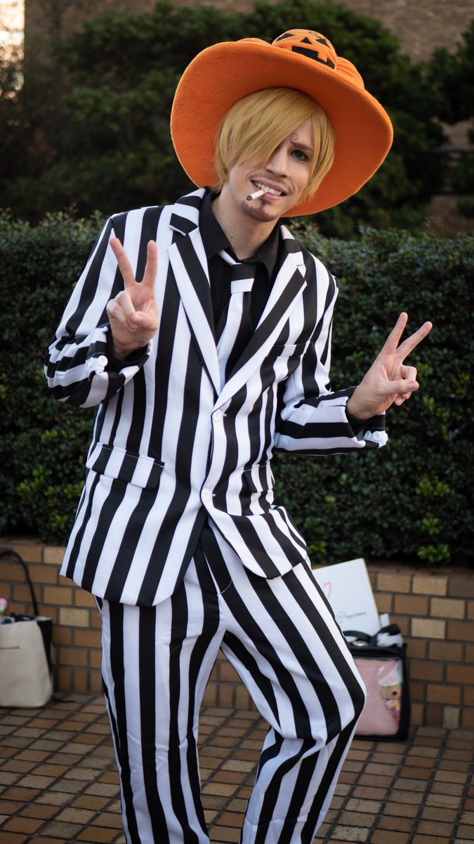 リック 池ハロ 18 10 27 ワンピースのサンジ ハロウィン Model Me Hyoutama Photo Shirokuro0704 池ハロ 池ハロ18 Sanji Onepiece Cosplay サンジ ワンピース コスプレ T Co Ty1ma5klk7