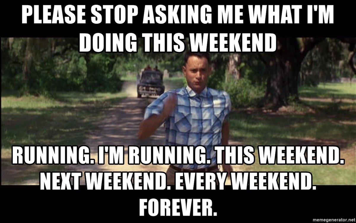 BibNumbers's tweet image. Sorry, I’m busy. #FridayFeeling #runningcommunity #running