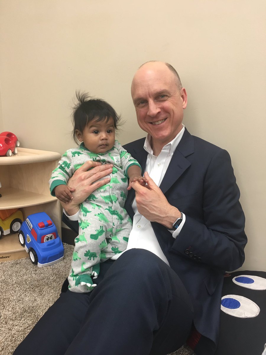 RIDeptEd's tweet photo. Is there a better way to start the day? Commissioner Wagner is at Beautiful Beginnings this morning for the #RIReads #SupersRead #ThinkBabies campaign! https://t.co/rzBSaQE2pU