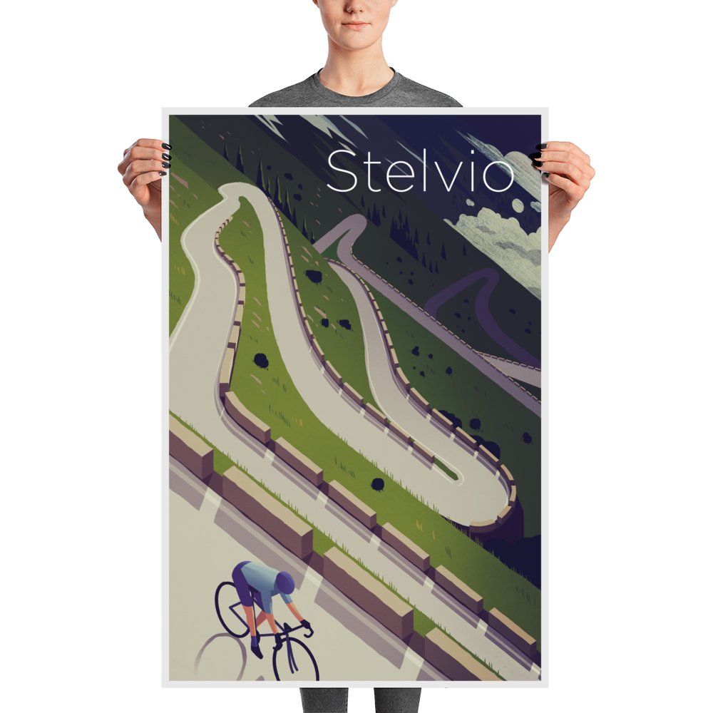COMPETITION TIME! We are giving away one of our fantastic cycling prints. To enter simply retweet this post and follow our page <a href="/SummitFinish/">Summit Finish</a>