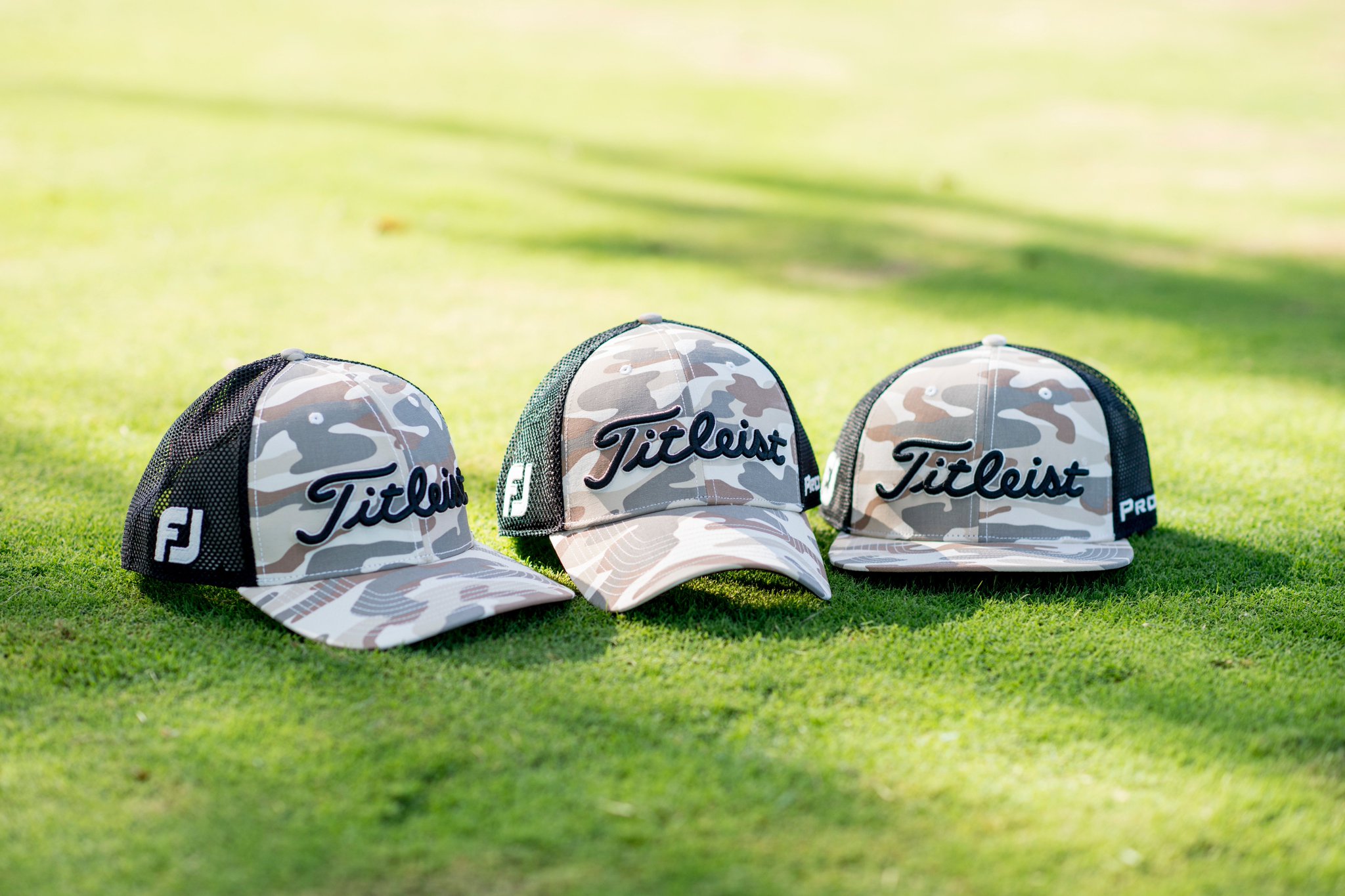 titleist camo snapback