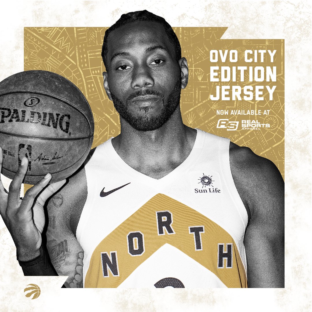 Toronto Raptors on X: Cop your OVO City Edition jersey now. @RealSports -  @welcomeOVO 🛒 »   / X