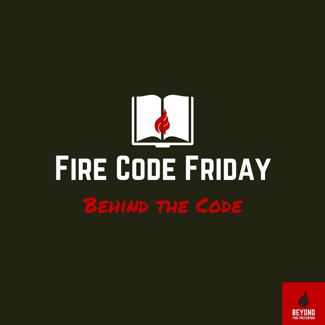 BeyondFP's tweet image. Its Friday! While others are wrapping up their work week, we are diving into the fire and building codes that shape the as-built environment around us. Do you have a question about a particular section of the code, or need help finding a section? Let us help! 

#risk #fire #code