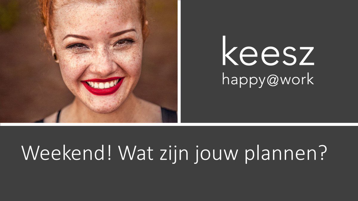 Bijna weekend! Wat ga jij dit weekend doen? #reload #werk #flex