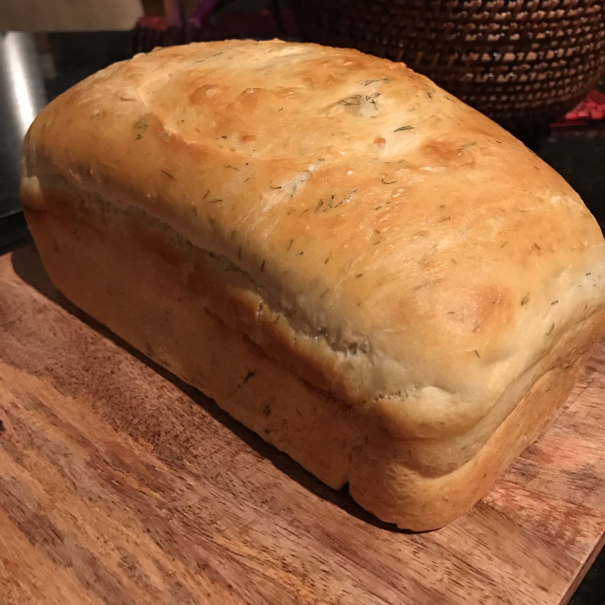 Bread #17: Potato-Dill Sandwich Bread. This is an easy bread despite the additional step involving the potato, and comparatively fast to make. I have to confess that I don’t love potato breads  or dill  so it’s not my favorite, but it’s still good and the texture is GREAT.