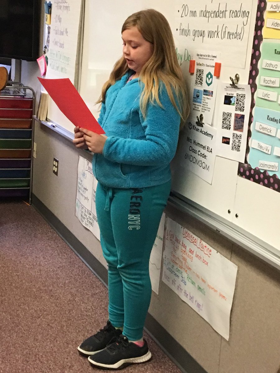 When we returned to class, our PRIDE Council member shared about our school’s hope to spread kindness this month! Random Acts of Kindness to brighten up our days! ⁦<a href="/NH_Elementary/">NH Elementary</a>⁩