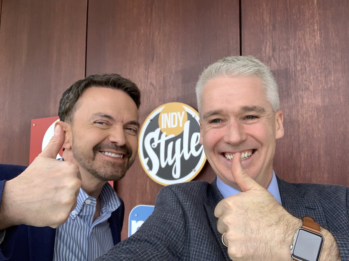 PaulPoteetIndy's tweet photo. Standing by for @IndyStyle! #CUat10 https://t.co/JeMpSyuaD0