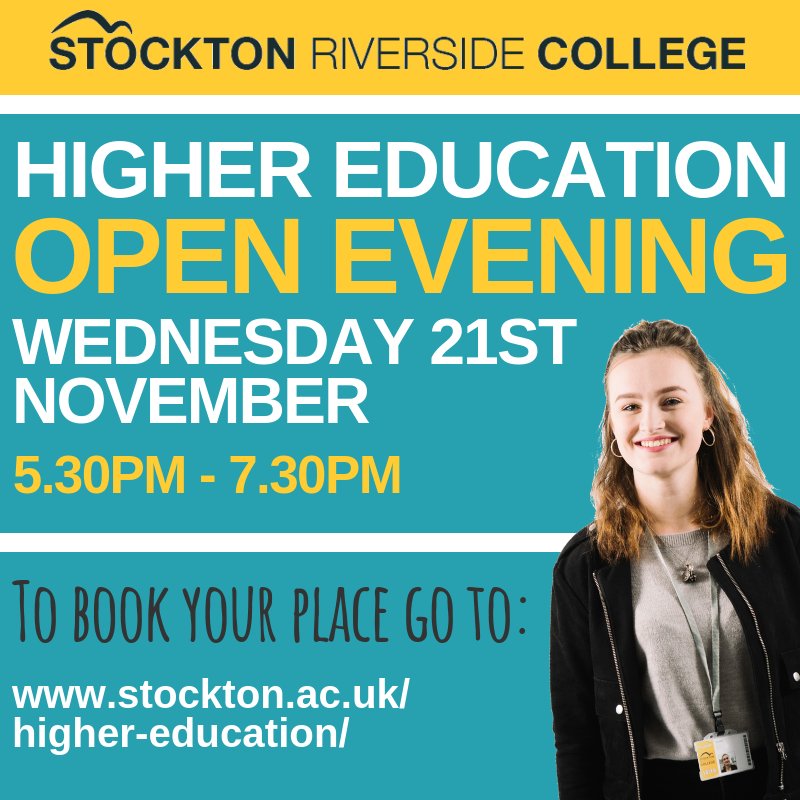 Did you know studying higher education with us is cheaper than going to university? You could save money by studying one of our degree level courses next September.

Want to find out more? Come to our open evening on Wednesday 21st November! facebook.com/events/1941182…