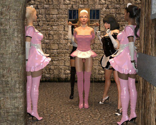 Torture pantyhose reality glamour