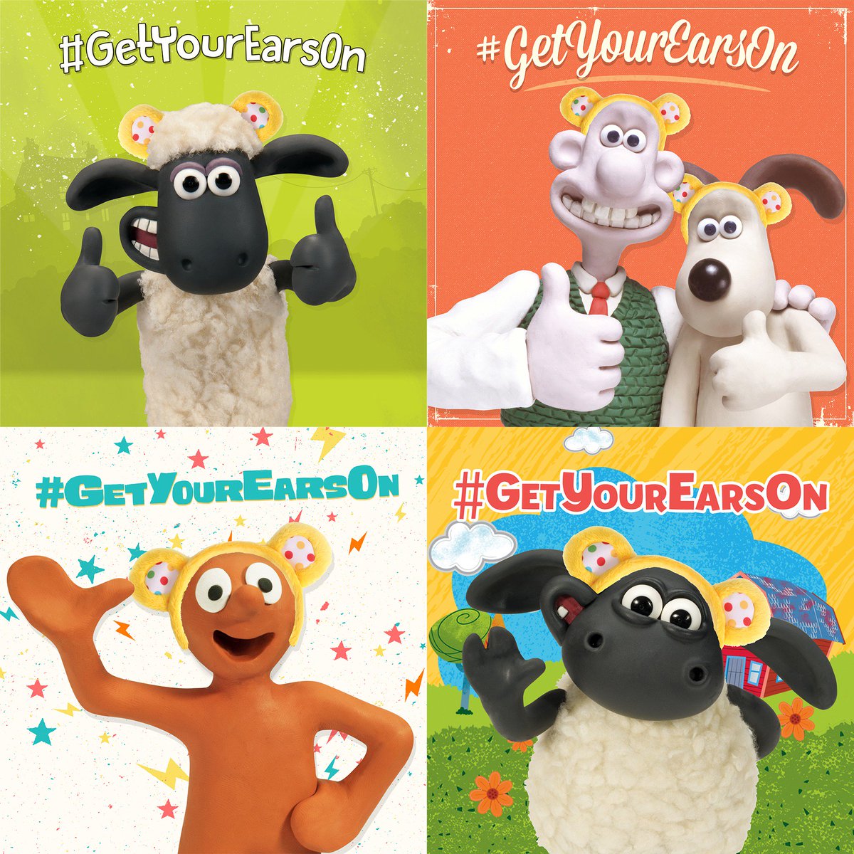 BBCCiN's tweet photo. It's time to get your ears on like @shaunthesheep, @AmazingMorph and @wallacegromit for #CiN.

Pick up yours from https://t.co/NZ0KgaC0ch or on the high street! https://t.co/9iFN9uepjK