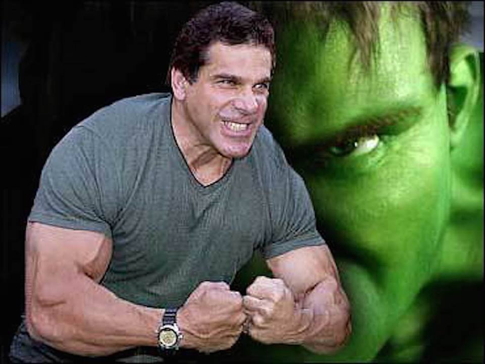 Happy Birthday to Lou Ferrigno. The Incredible Hulk is 67 today and still looking for a loose fitting shirt. 