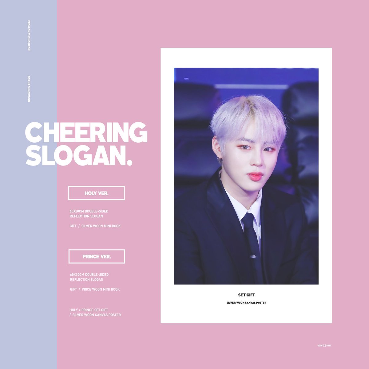 onthehorizon322's tweet photo. 🌨️
OTH. Cheering kit
HOLY &amp; PRINCE

🗓️ 11.10. ~11.24.

은발성운 슬로건과 꾸준히 문의 주셨던
왕자성운 슬로건의 재판을 진행합니다.
자세한 내용은 입금폼 내 공지를 확인해주세요!

- RT추첨 2분께 슬로건 세트를 드립니다.

📝FORM
https://t.co/95u9CgvxJW https://t.co/VlclClCNBr