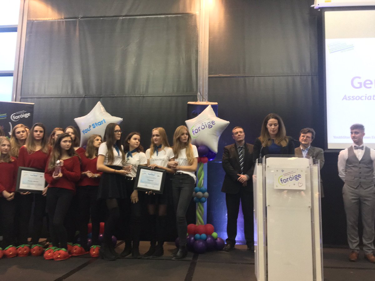 Representing <a href="/basispointIRE/">basis.point</a>, Geraldine Gleeson says the judging panel were blown away by the high standard of finalists in the Best Idea Category. #Entrepreneurship #ForóigeYouthStart