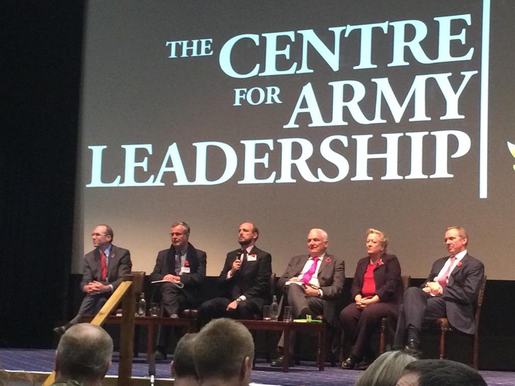 Allsportinsure's tweet photo. Fantastic day at Sandhurst yesterday for The Centre For Army Leadership 2018 Conference - Leading Successful Thorough Change @Army_Leadership 

#CALConf18 #Leadership #Inspire #Sandhurst https://t.co/f7WklfUEid