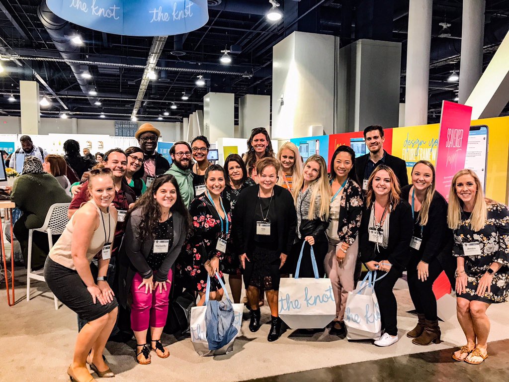 Check out the #orlando crew at the  #lasvegasconventioncenter learning and networking!  #WeddingMBA