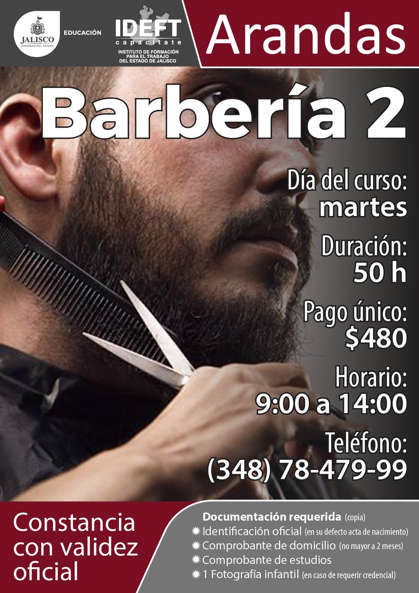 IdeftArandas's tweet image. ¿Ya te inscribiste? 🧐
No te quedes fuera!!!
Fecha limite de inscripción: 12 de Noviembre
#CapacitaciónParaElTrabajo