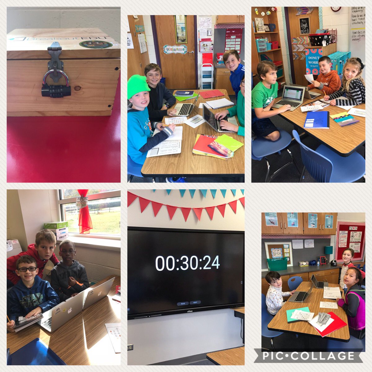 shanaprugh's tweet photo. I hope these 3rd graders breakout before lunch! #MISDGT #AlphaU #ShowmetheMoney https://t.co/W167WdlRUp