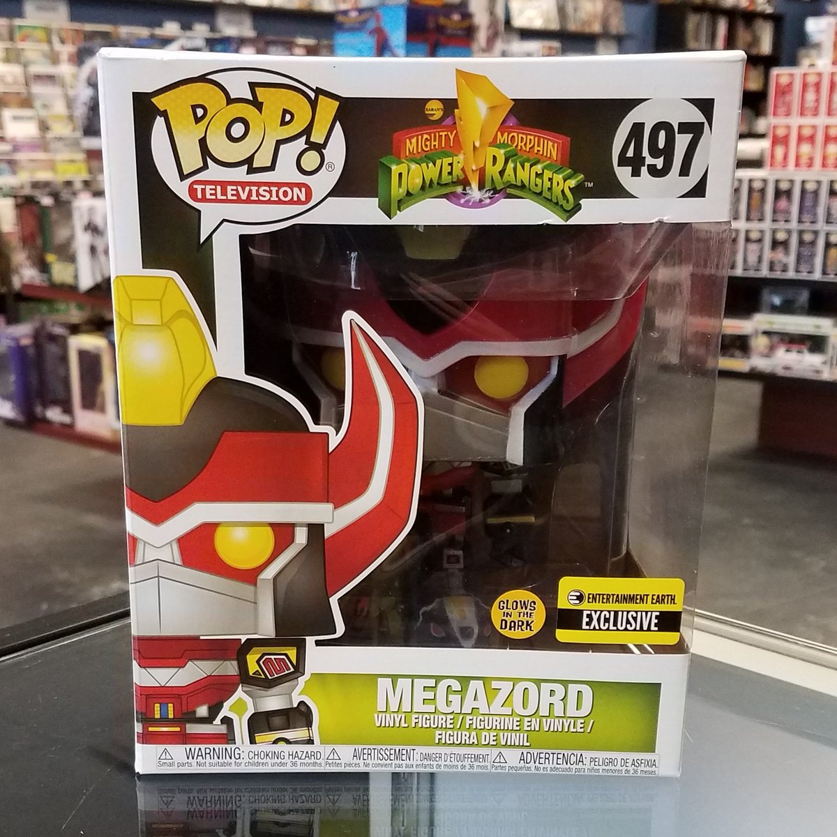 Glow-in-the-dark Megazord FunkoPOP is now available at #TheComicVault!
#funko #pop #PowerRangers #mightymorphinpowerrangers #poptelevision #entertainmentearthexclusive #glowsinthedark #saban #scgpowerrangers #houston #comicbookstore #toyhunter #popcollector #funkocollection