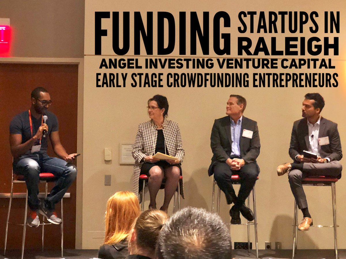 Great breakout at @InnovateRaleigh with @RewardStock founder Jon Hayes, @CynthiaforNC, @StartUpHats & Aalok Kanani. Talkin’ #crowdfunding #startups #vc #entrepreneurs in #Raleigh. #Crowdfunding #earlystage #ventures in the #CityofOaks. #InnovateRaleigh #IRSummit18