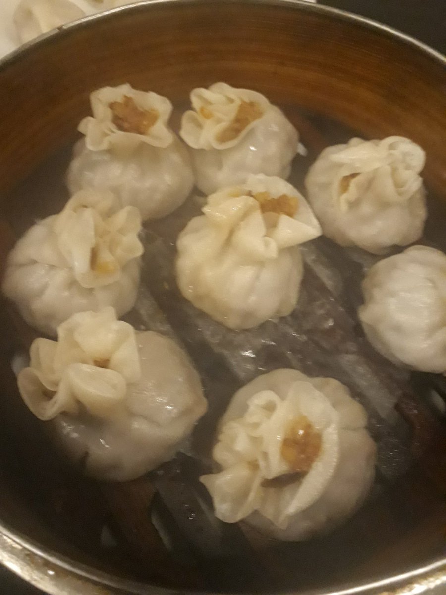 Shao Mai from Lao Beijing. I've been eating there for about a year now, and I just tried this earlier this week. Filled with ground pork and sticky rice. It's a little on the sweet side, but DAMN9.5/10