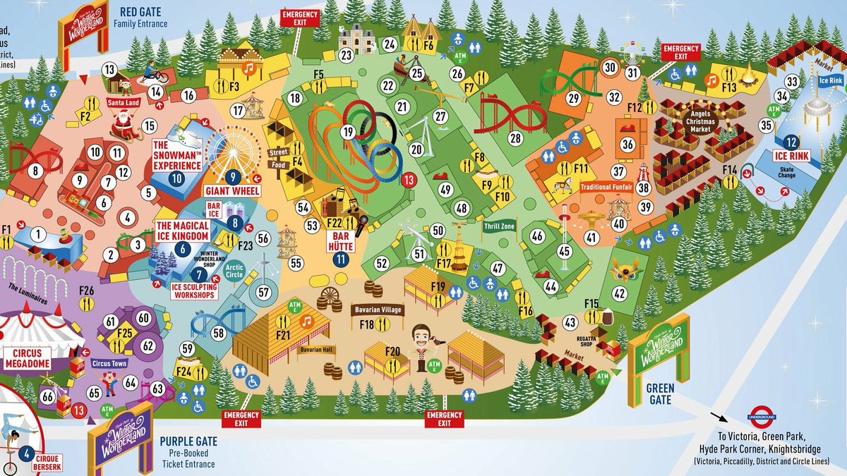 Hyde Park Winter Wonderland Map – Zip Code Map
