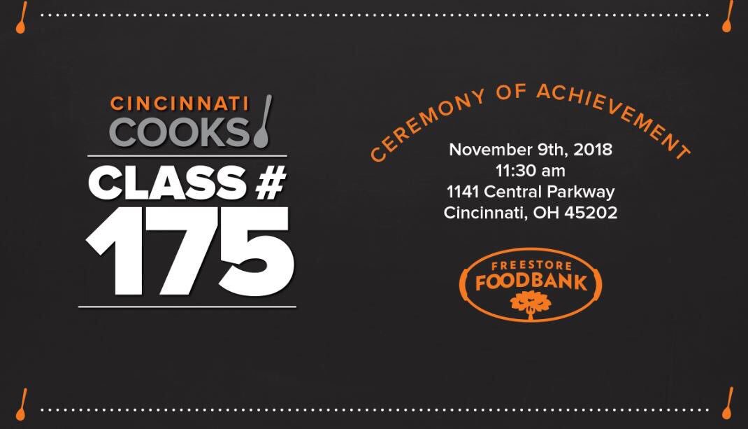 KurtReiber's tweet photo. Are you looking for an exceptional chef? @FreestoreFB has a few new graduates from our #CincinnatiCOOKS  program that can help you in the kitchen! https://t.co/0xvm4H3rsa