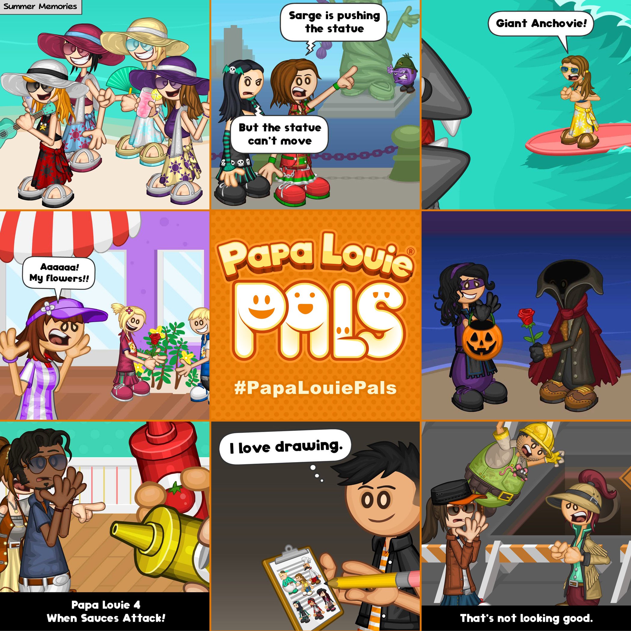 Flipline Studios on X: Papa Louie Pals: Scenes and a Preview!   #papalouiepals  / X