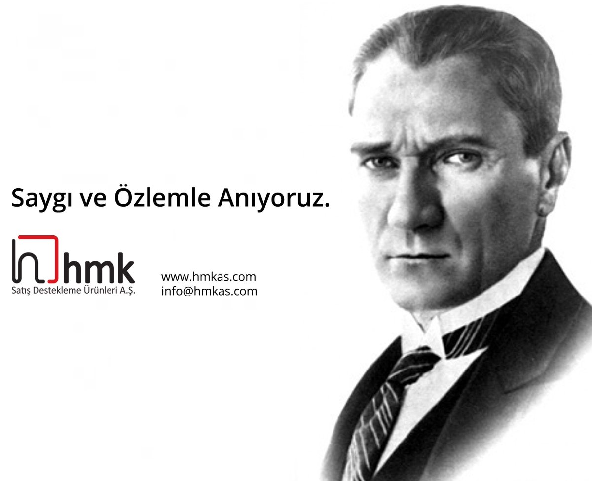 80. Ölüm Yıldönümünde Saygı ve Özlemle Anıyoruz… #10Kasim #10Kasim1938 #atamizindeyiz  hmkas.com