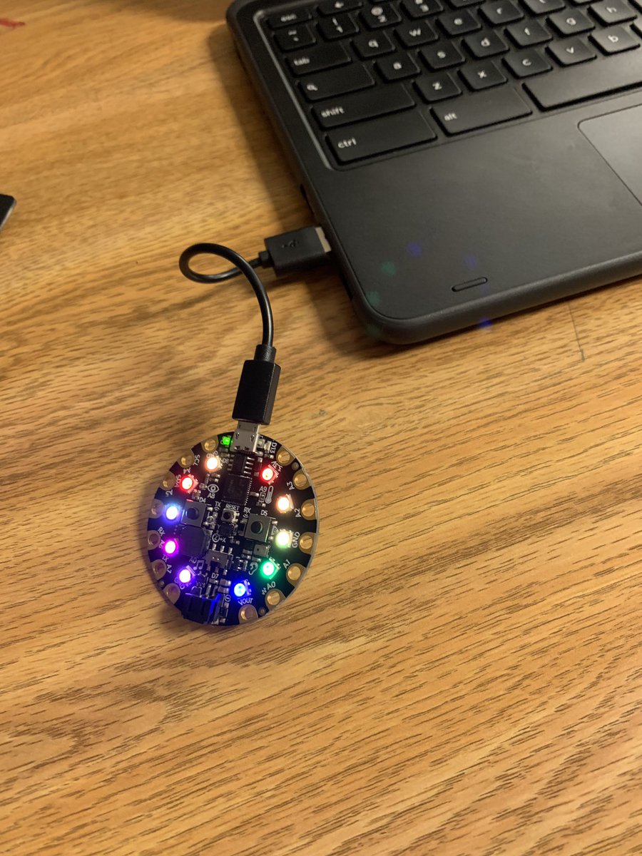 DenisecWright's tweet image. #coding @adafruit #circuitplayground #girlsinstem