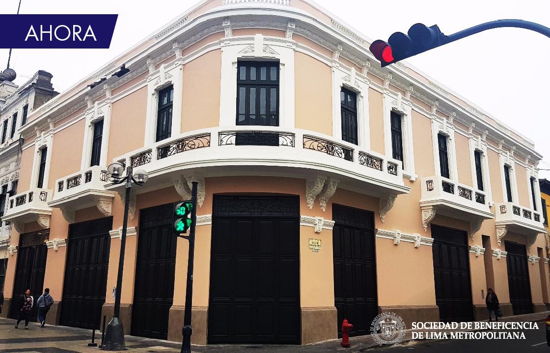benedelima's tweet photo. #RecuperaciónDeFachadasYBalcones: Comprometidos con el cuidado de nuestro patrimonio, culminamos los trabajos de restauración de las casonas ubicadas en la cuadra 10 del jirón Junín y en el cruce de Jirón de la Unión y jirón Puno. https://t.co/MMTz58kba6