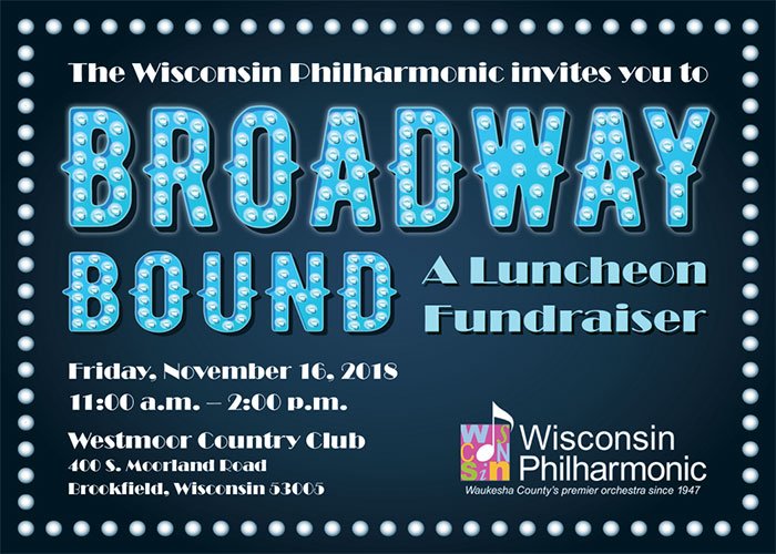 Join us and the <a href="/WaukeshaCivic/">Waukesha Civic Theatre</a>  Broadway Singers for an afternoon of Broadway hits and the chance to win tickets to some very well-loved Broadway shows.