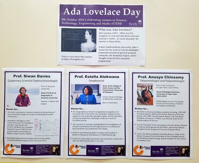 alixcage's tweet image. This is great! @atekwanae was in my #adalovelaceday18 display! Had to trawl for info though &amp;amp; was surprised at lack of Wiki coverage of #WomenInSTEM. Looked to start Wiki pages for #WomeninGGE but process thwarted me a bit. Do you have any top tips, pls? #Diversithon